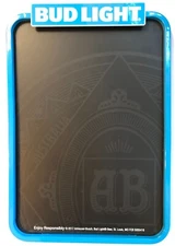 *NEW* BUD LIGHT - WALL HANGING - CHALK - MENU BOARD - BEER BAR SIGN - NIB (Rare)