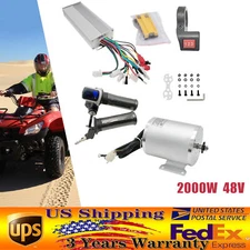 48V 2000W Adjustment Brushless Electric Motor Controller BLDC for Go-Karts ATV