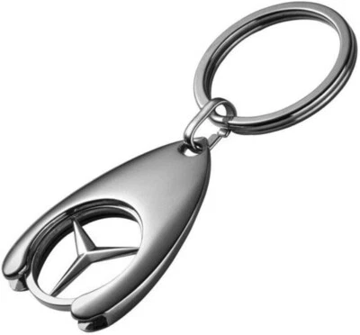 NEW Mercedes-Benz Trolley Shopping Chip Keyring Z10019189