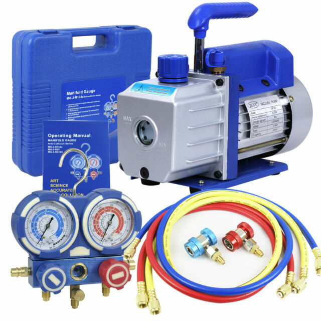 Segawe Air Vacuum Pump HVAC + R134A Kit 
