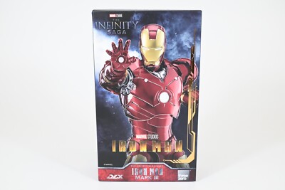 IRON MAN MARK3  INFINITY SAGA DLX COLLECTIBLE Figure THREE ZERO MARVEL STUDIO