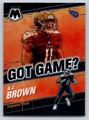 2021 Panini Mosaic #GG-19 A.J. Brown Got Game? | eBay