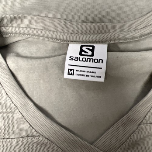 NWT Salomon "MARABE TEE" Women's Medium T-Shirt Running Hiking Camping - Picture 4 of 4