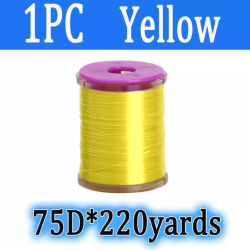 75D/120D Waxed Nylon Fly Tying Thread Nymph Dry Fly Tying Material Fishing Tools - Picture 25 of 37