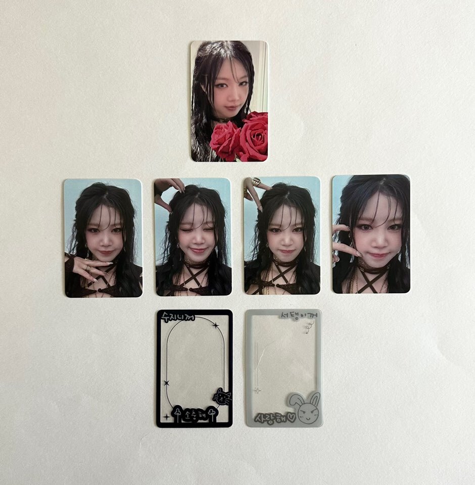 soojin スジン ファンコン トレカ Soojin 2nd EP Album RIZZ Soundwave MD Tincase Official Photocard