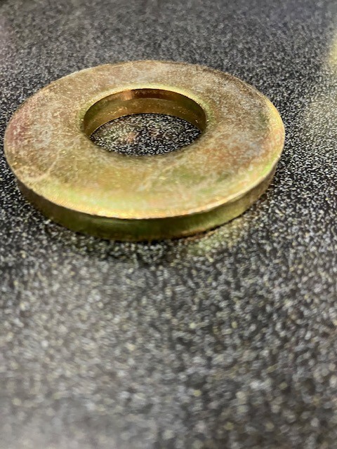 10 pcs. 2" OD X 7/8" ID X 1/4" Extra Thick Heavy Duty Steel Washer