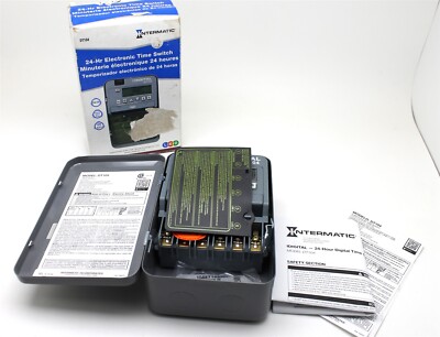 Intermatic DT104 Digital Time Switch Electronic Controls