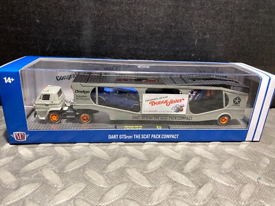 1/64 M2 HAULERS 1968 DODGE L600 COE & 1968 DODGE DART GTS THE SCAT