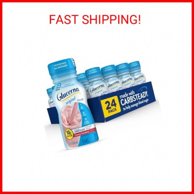 Glucerna Nutritional Shake, Diabetic Drink to Support Blood Sugar Management, 10