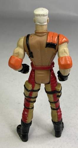 Vintage 1997 4” Hasbro G. I. Joe with Red Pants Black Boots & Gray Hair - Picture 3 of 7