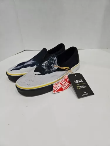 Vans Classic Slip On X National Geographic US Mens 7 