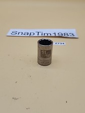 Craftsman G2D-34046  11/16" 1/2" Drive 12pt Easy Read Shallow Socket SAE USA