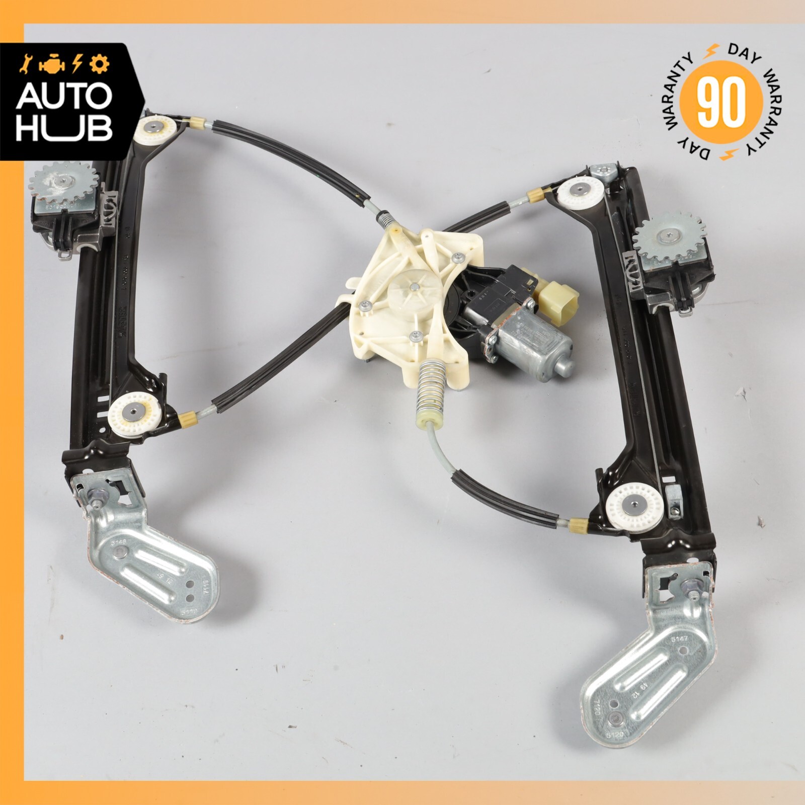 14-22 Maserati Quattroporte M156 Rear Right Side Window Regulator Motor OEM 69k