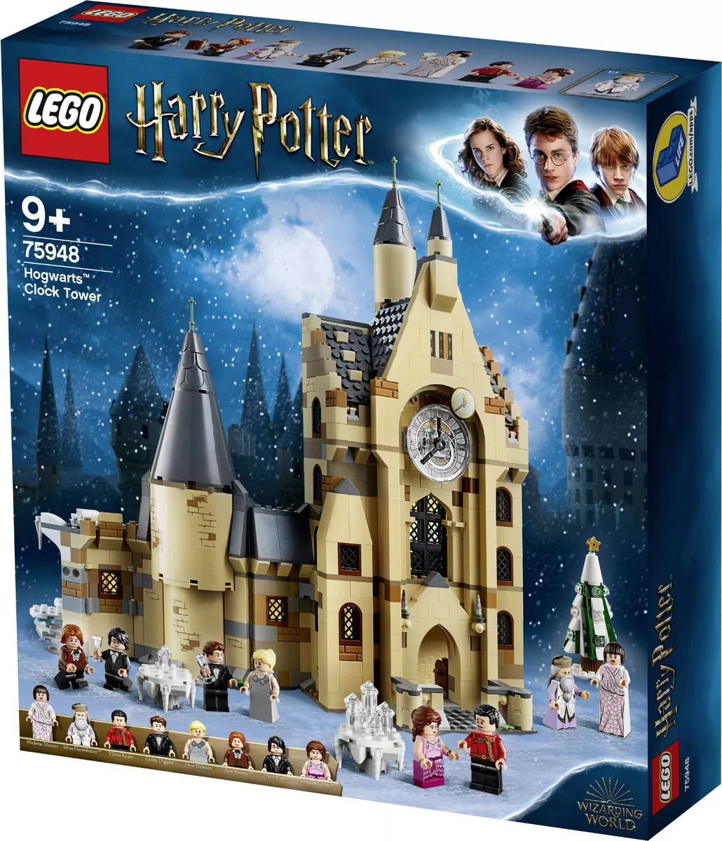 LEGO Harry Potter and The Goblet of Fire Hogwarts Castle Clock Tower 75948  Playset 