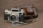 Serviced Rangefinder Kiev 3 1953 Jupiter-8 2/50 Kmz Film Camera Contax Iii copy