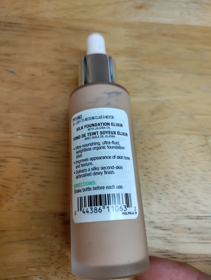 PHYSICIANS FORMULA ORGANIC WEAR SILK FOUNDATION ELIXIR PF 11063 - Image 3 of 3