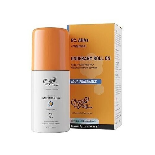 Chemist at Play UnderArm Roll-On with 5% AHA, Lactic Acid, 1% Mandelic Acid 40ml - Picture 7 of 7