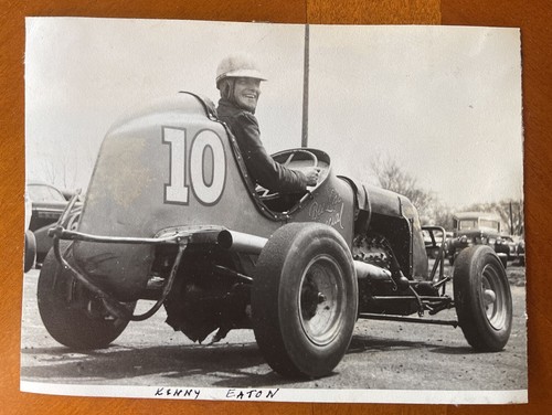 1940s Indiana Midget Auto Race Driver Photo, Kenny Eaton | eBay