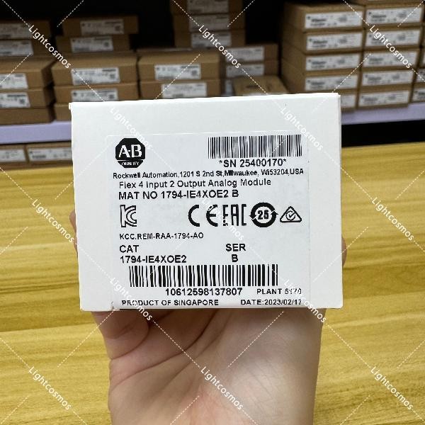 Brand New Allen-Bradley 1794-IE4XOE2 /B Flex 4 Input 2 Output Analog Module