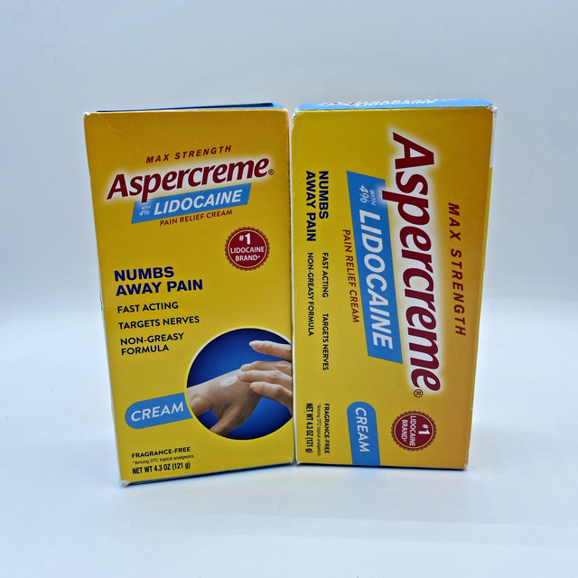 Aspercreme Lidocaine Pain Relief Cream 4%