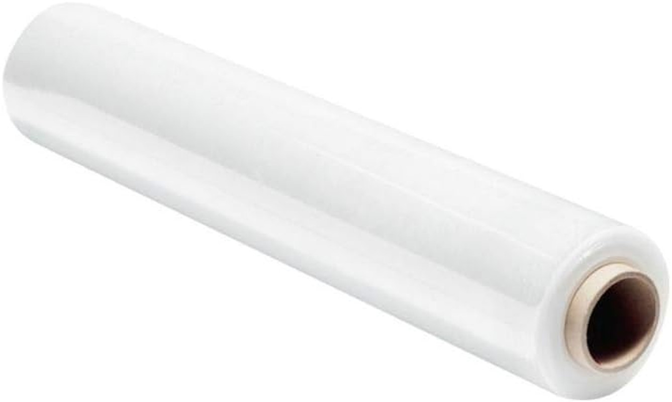 6 Rotoli Film Estensibile Manuale Trasparente 1.8kg x 50cm per Imballo