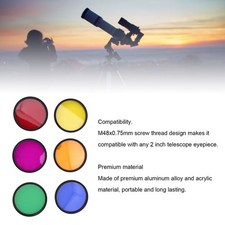 Teleskop-Nebelfilter 2-Zoll-Teleskopfilter-Set Für Planetenbeobachtung