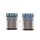 2x Micro USB Type-C Standard Port Connector 16 Pin Female Solder Jack USB Repair