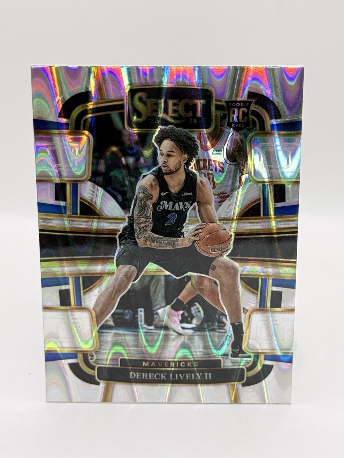 2023-24 Panini Select - Concourse Dereck Lively #76 Tectonic Prizm (RC)