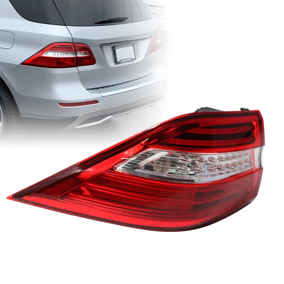 Luz trasera LED exterior izquierda para Mercedes Benz ML350 ML400 ML550 2012-2015 Foto 4 de 4