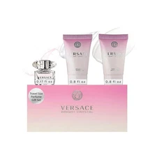 Versace Bright Crystal 3 PCS EDT Mini Splash Gift Set