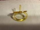 VTG CABBAGE PATCH KIDS REPLACE. SOFT TOY PACIFIER, TRANSLUCENT YELLOW, HONG KONG