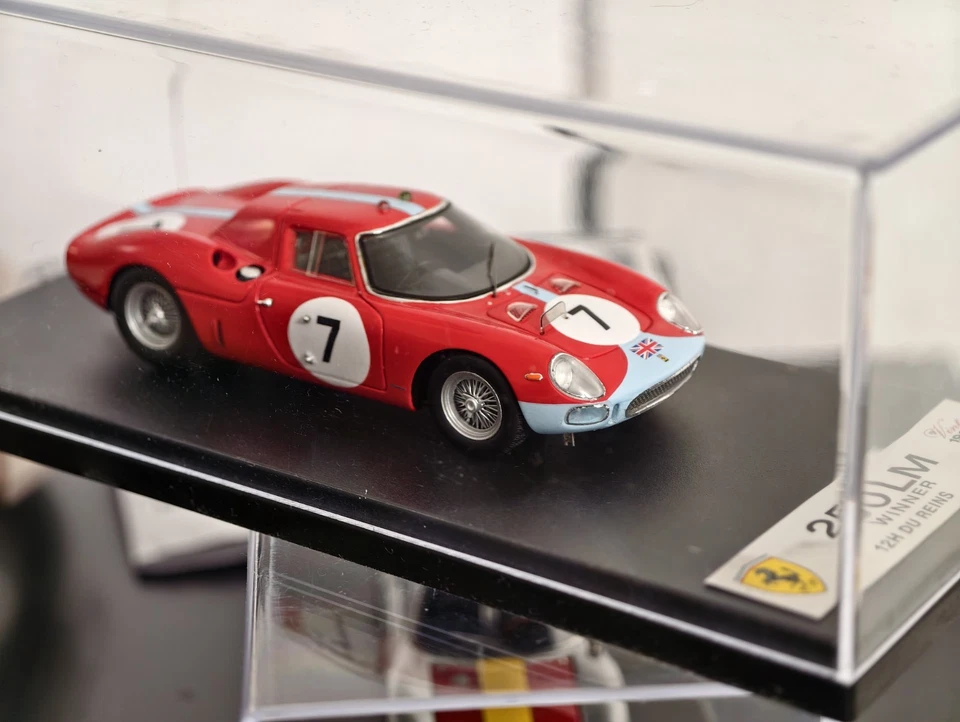 Ferrari 250 Lm Winner 12 H Reims  1964 Bonnier Hill Lslm021 Looksmart Look Smart - Immagine 2 di 3