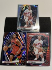 Lot of 3-Scottie Barnes, Phoenix Blue Ice,Prizm Ruby Red Wave & Pulsar silver 💥