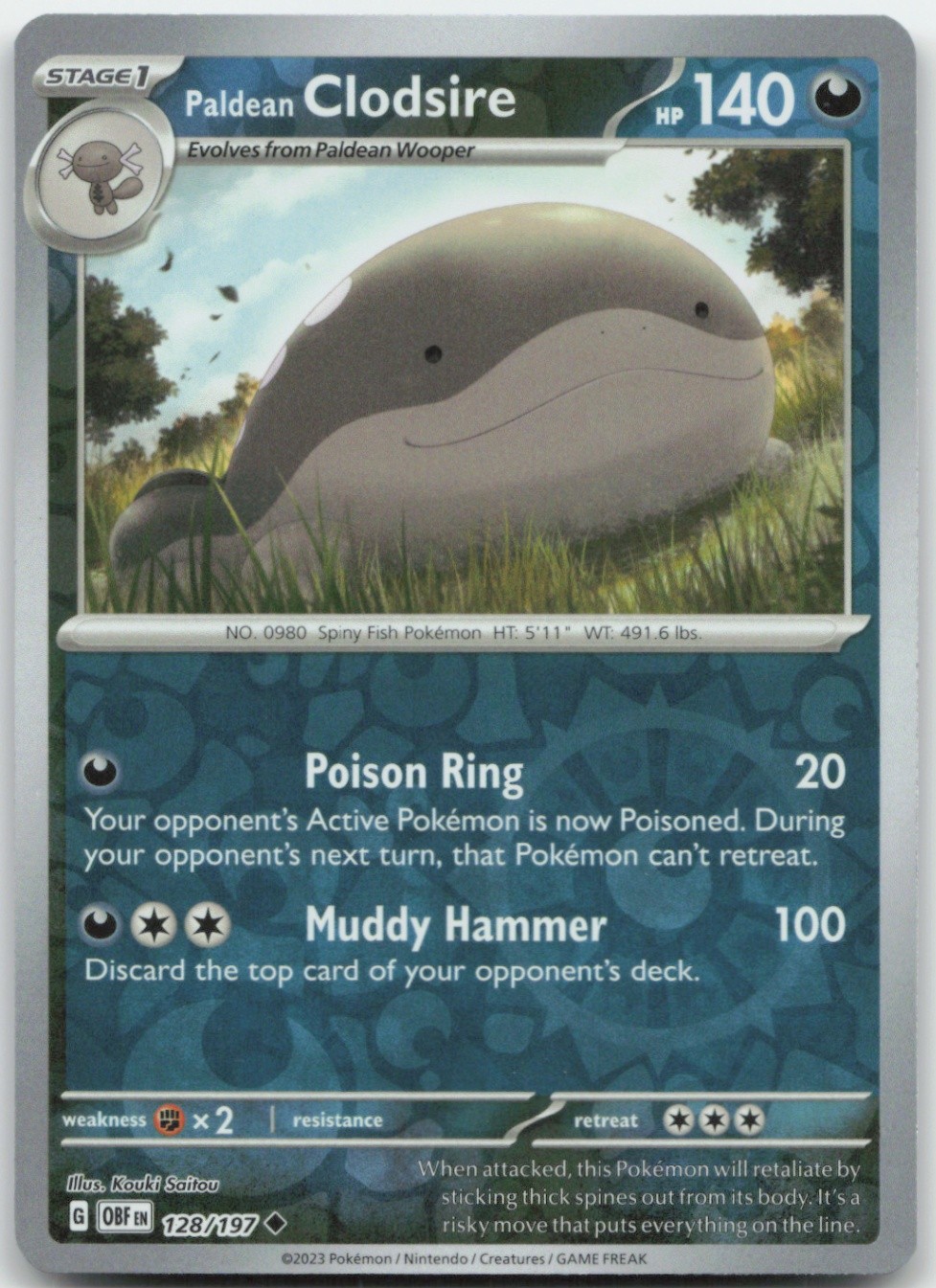 Paldean Clodsire