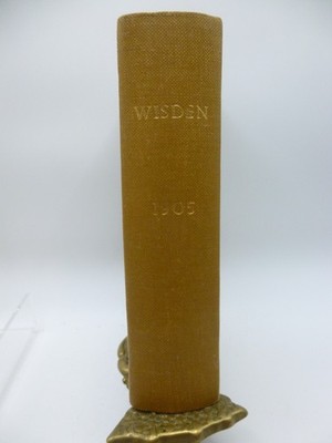 1905 WISDEN REBOUND MIT DEM FRONTWRAPPER SEHR GUTER ZUSTAND.