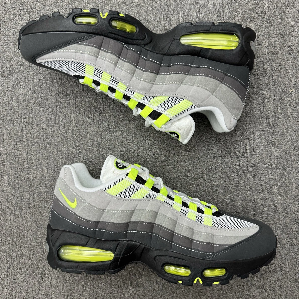 Preços baixos em Nike Air Max 95 Grey Amarillo | eBay