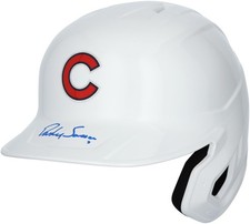 Dansby Swanson Chicago Cubs Autographed Alt Chrome Replica Batting Helmet