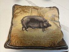 Needlepoint Pillow 11x11