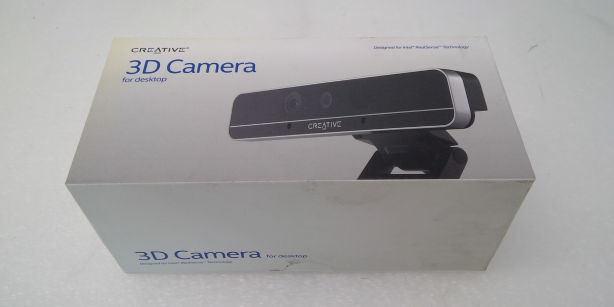 Creative Intel RealSense 3D Camera VF0800 F200 Web Cam Depth