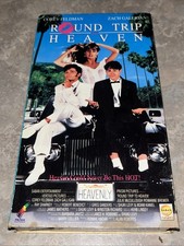 Round Trip to Heaven VHS, 1992 Corey Feldman Zach Galligan BLOCKBUSTER RENTAL
