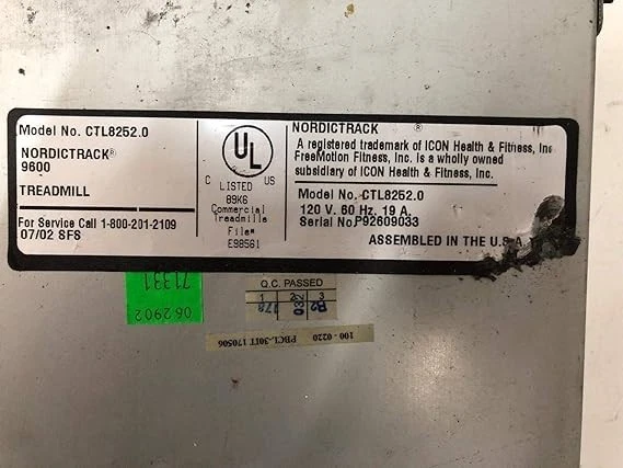 Conjunto de placa módulo fonte de alimentação para esteira NordicTrack pbcl-30it 170506 - Imagem 4 de 4