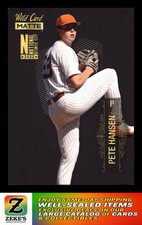 2022 WILD CARD NATIONAL CONVENTION VIP BLACK #MBN-7 Pete Hansen