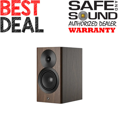Dynaudio Focus 10 2-Way Active Streaming Monitor Speaker (Pair) | Walnut