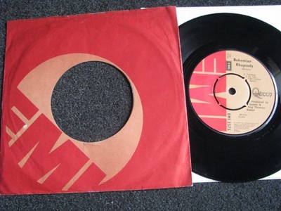 Queen-Bohemian Rhapsody 7'' Vinyl-1975 UK-EMI Records-EMI 2375