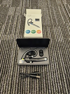 YYK-520 Wireless Business Headset V5.4+EDR, 60mAh 5V 1A - Black
