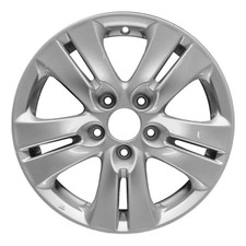 16x6.5 Painted Bluish Silver Metallic Wheel Fits 2008-2012 Honda Accord Sedan