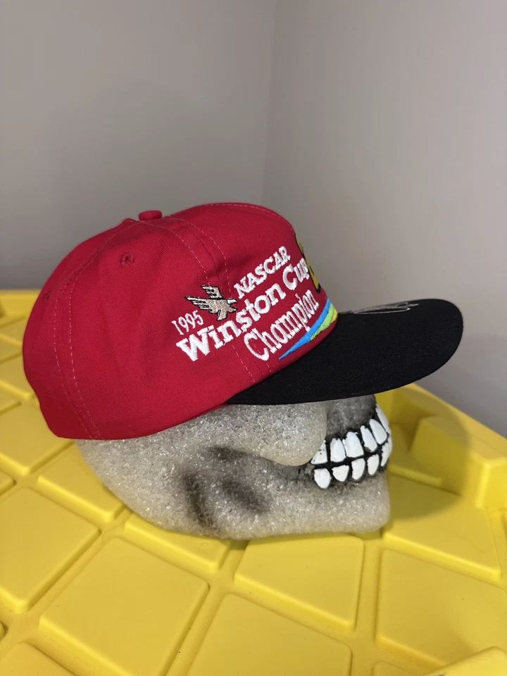 Vintage 1995 Nascar Winston Cup Champion Jeff Gordon #24 Snapback Hat USA Eagle - Image 4 of 4