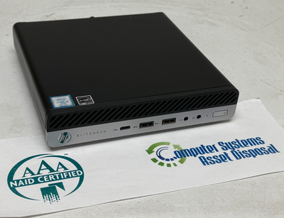 HP EliteDesk 800 G4 DM (i5-8500T 2.10GHz - 16GB RAM - 256GB SSD