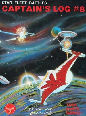 CAPTAIN'S LOG #8 (STAR FLEET BATTLES) *Excellent Condition*