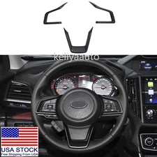 For 2019-2025 Subaru Forester Outback Crosstrek Accessories Steering Wheel Trim